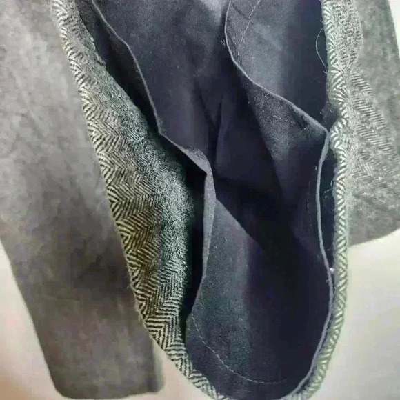 Express women's "editor" gray lined wool blend pants size 4 - Picture 5 of 7